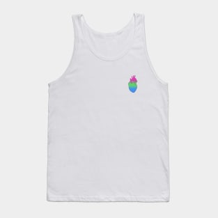 Polysexual Pride Heart Tank Top